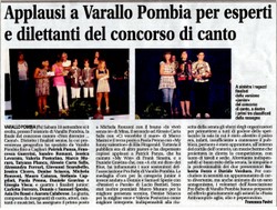 dal Giornale di Arona - Settembre 2011
