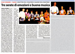 dal Corriere di Novara - Settembre 2012