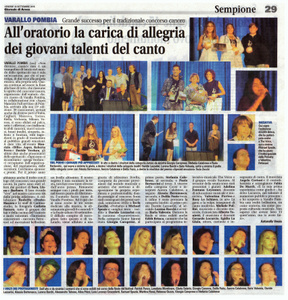da Il Giornale di Arona - Settembre 2016